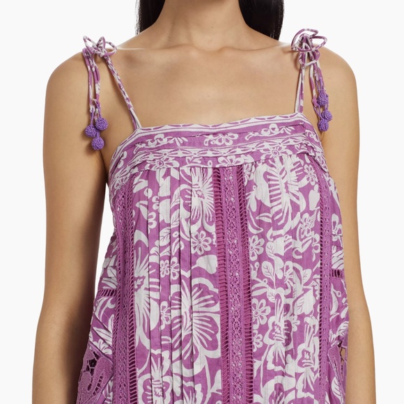 Farm Rio Sweet Garden Floral Shift Maxi Dress - Picture 4 of 7